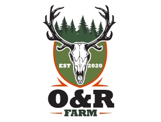 O&R Farm logo design by dasigns
