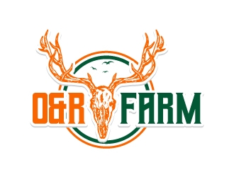 O&R Farm logo design by uttam
