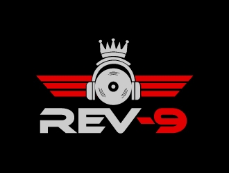 Rev-9 logo design by AamirKhan