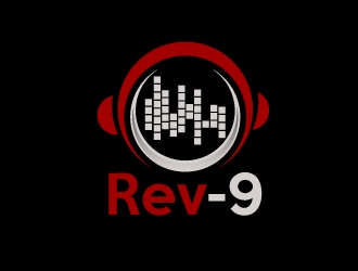 Rev-9 logo design by AamirKhan