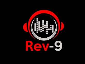 Rev-9 logo design by AamirKhan