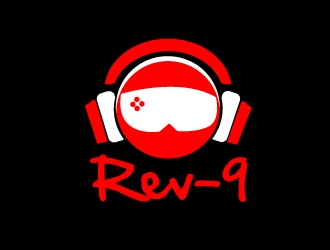 Rev-9 logo design by AamirKhan