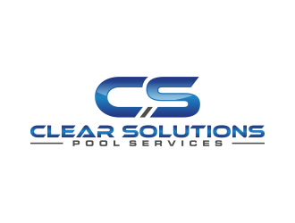 Clear Solutions Pool Services logo design by salis17
