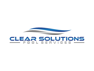 Clear Solutions Pool Services logo design by salis17