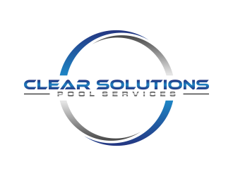 Clear Solutions Pool Services logo design by salis17