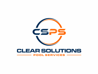 Clear Solutions Pool Services logo design by scolessi
