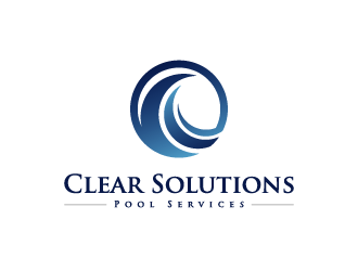 Clear Solutions Pool Services logo design by Chlong2x