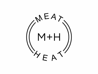Meat [plus sign] Heat  logo design by eagerly