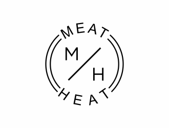 Meat [plus sign] Heat  logo design by eagerly