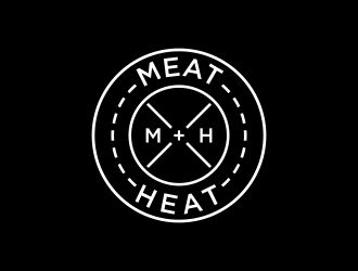 Meat [plus sign] Heat  logo design by hopee