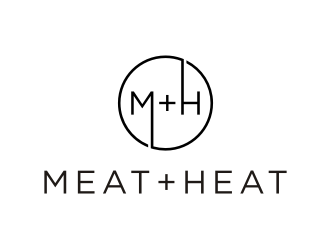 Meat [plus sign] Heat  logo design by KQ5