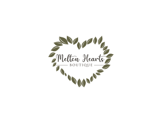Melton Hearts Boutique logo design by haidar