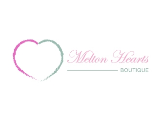 Melton Hearts Boutique logo design by twomindz