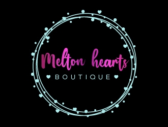Melton Hearts Boutique logo design by pambudi