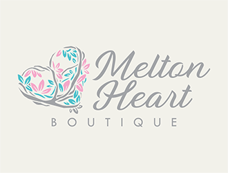 Melton Hearts Boutique logo design by MCXL