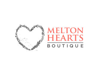 Melton Hearts Boutique logo design by Barkah