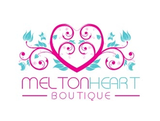 Melton Hearts Boutique logo design by creativemind01