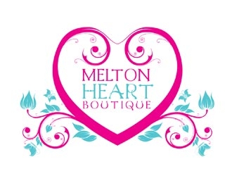 Melton Hearts Boutique logo design by creativemind01
