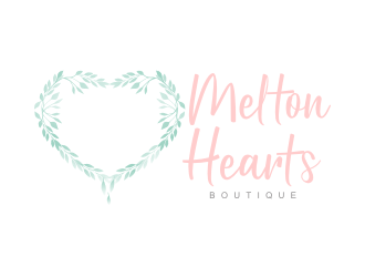 Melton Hearts Boutique logo design by coco