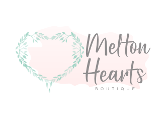 Melton Hearts Boutique logo design by coco