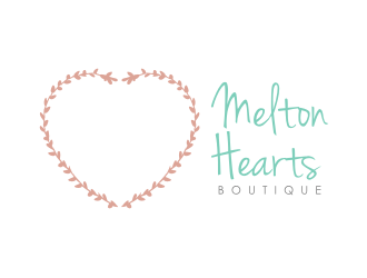 Melton Hearts Boutique logo design by puthreeone