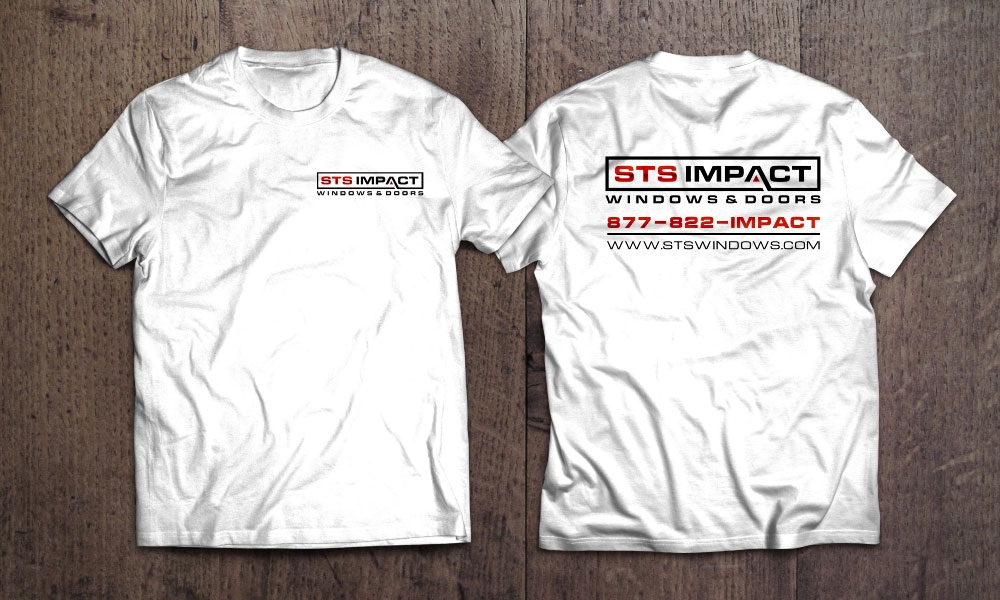 STS Windows & Doors logo design by Boomstudioz