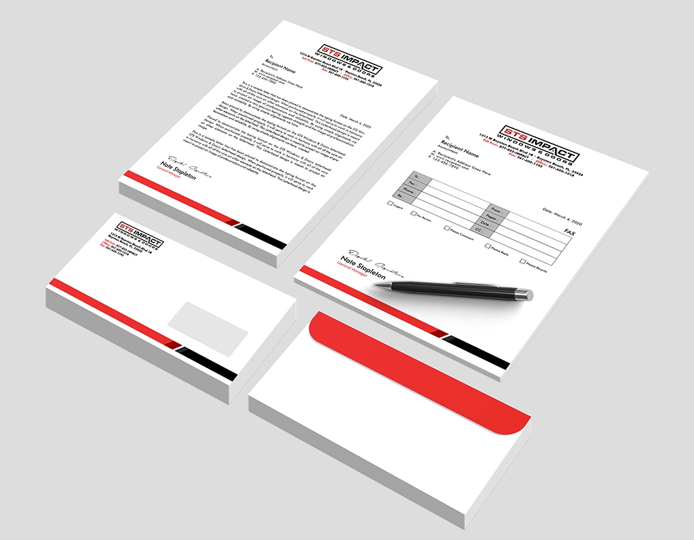 STS Windows & Doors logo design by abss