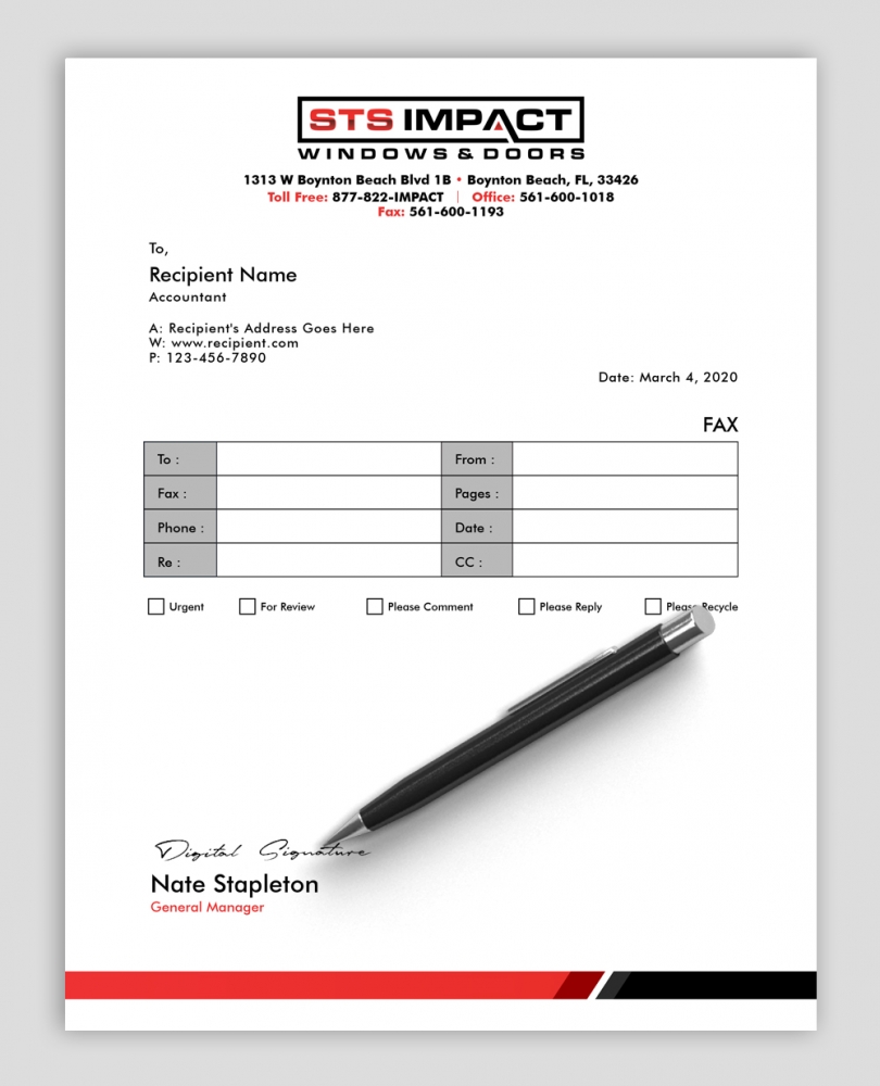 STS Windows & Doors logo design by abss