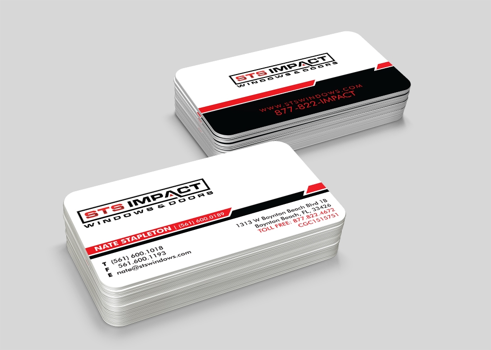 STS Windows & Doors logo design by MCXL