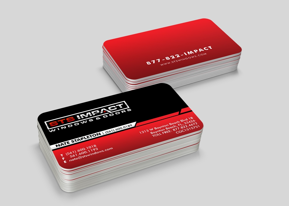 STS Windows & Doors logo design by MCXL