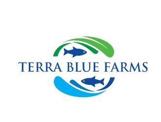Terra Blue Farms logo design by Foxcody