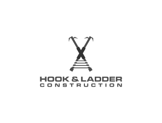 Hook & Ladder Construction logo design by y7ce