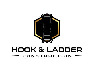 Hook & Ladder Construction logo design by PRN123
