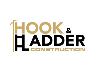 Hook & Ladder Construction logo design by daywalker
