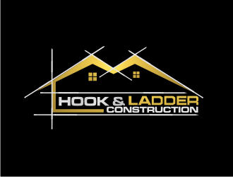 Hook & Ladder Construction logo design by BintangDesign