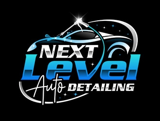 Next Level Auto Detailing logo design by DreamLogoDesign