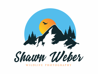 Shawn Weber Wildlife Photography logo design by up2date