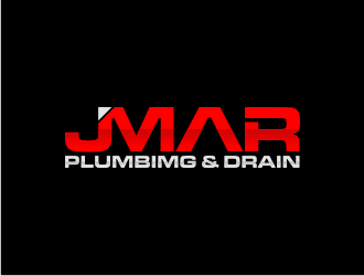 jmar plumbimg & drain logo design by Gravity
