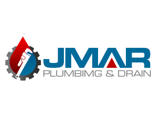jmar plumbimg & drain logo design by kunejo