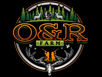 O&R Farm logo design by Suvendu