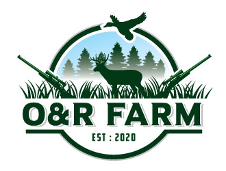 O&R Farm logo design by Conception