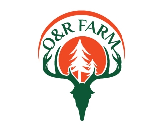 O&R Farm logo design by KreativeLogos