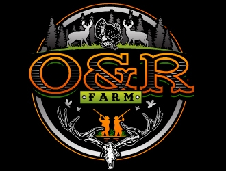 O&R Farm logo design by Suvendu