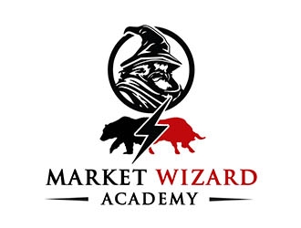 Market Wizard Academy logo design by PrimalGraphics