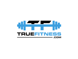 TrueFtness.com  logo design by johana
