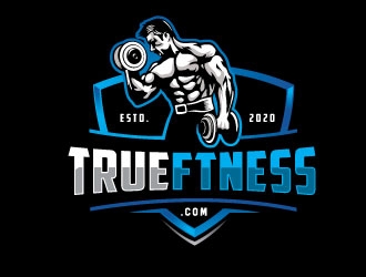 TrueFtness.com  logo design by Conception