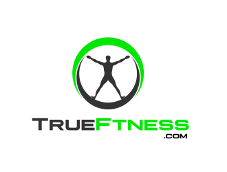 TrueFtness.com  logo design by serprimero