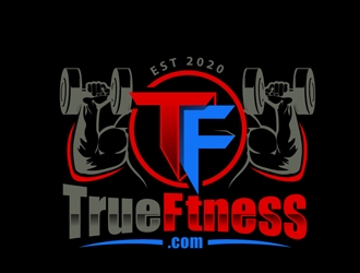 TrueFtness.com  logo design by DreamLogoDesign