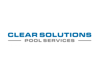 Clear Solutions Pool Services logo design by KQ5