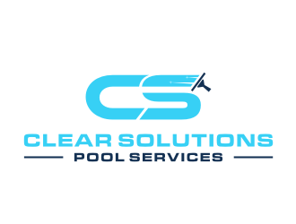 Clear Solutions Pool Services logo design by KQ5